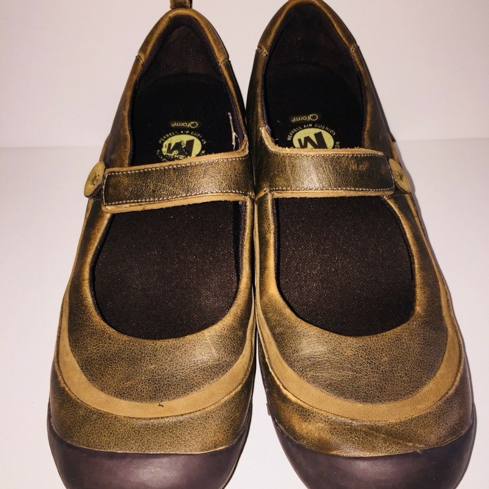 Merrell Plaza Emme Distressed Mary Janes Sz 9m